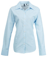 Premier Women's signature Oxford long sleeve shirt PR334