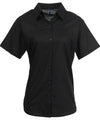 Premier Women's signature Oxford short sleeve shirt PR336