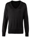Premier Women's v-neck knitted sweater PR696