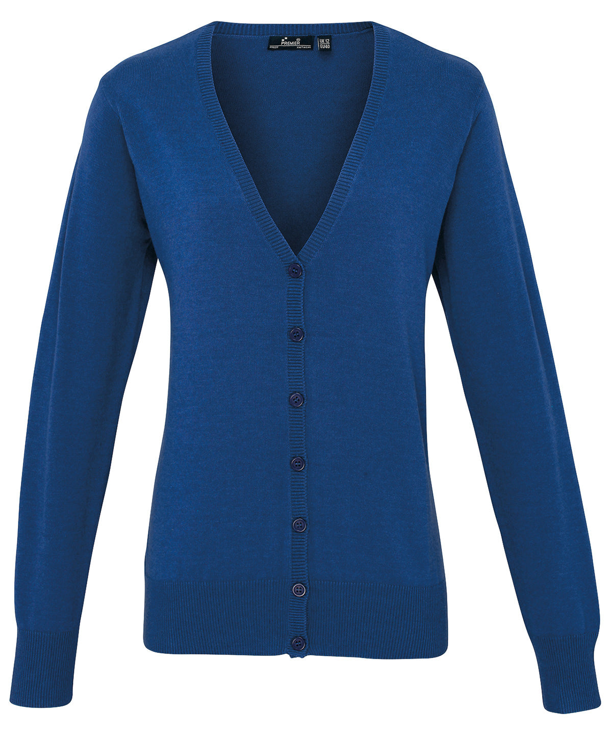 Premier Women's button-through knitted cardigan PR697