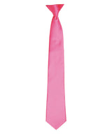Premier 'Colours' satin clip tie PR755