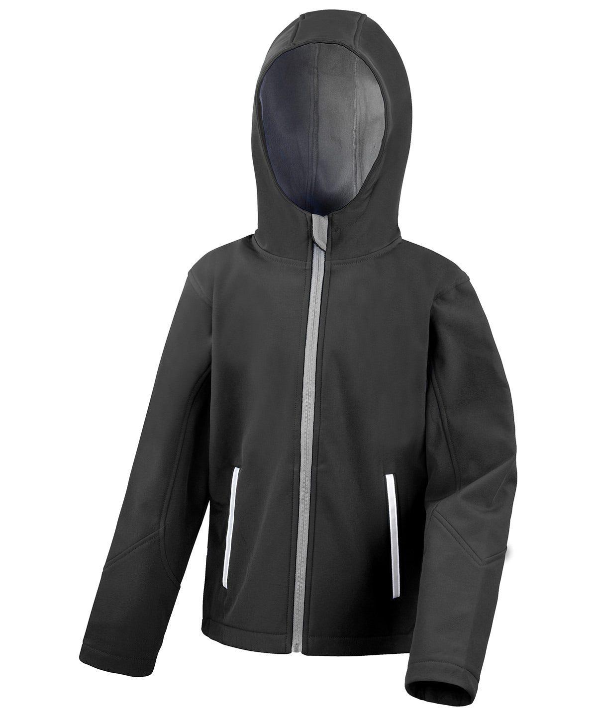 Result Core junior TX performance hooded softshell jacket R224J