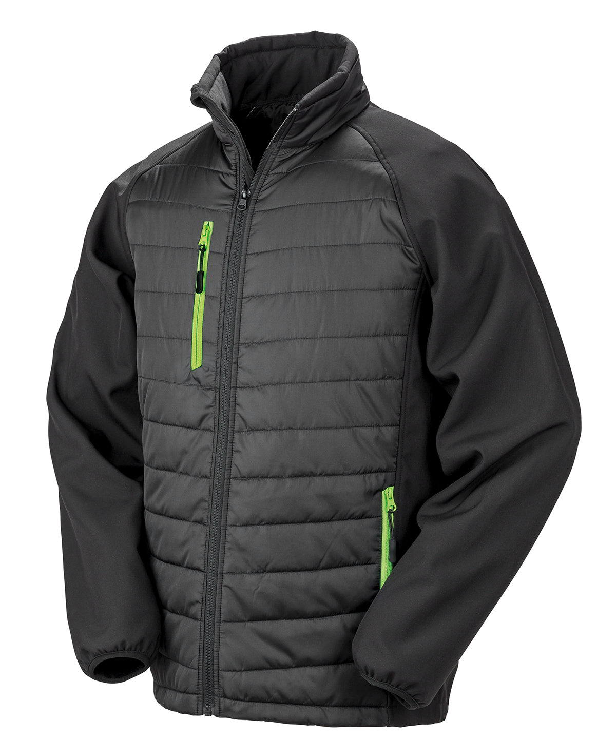 Result Compass padded softshell jacket R237X