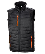 Result Compass padded softshell gilet R238X