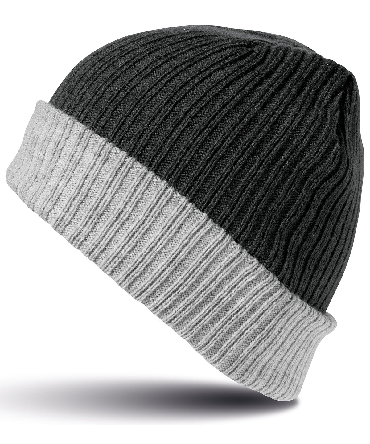 Result Winter Essentials Double-layer knitted hat R378X