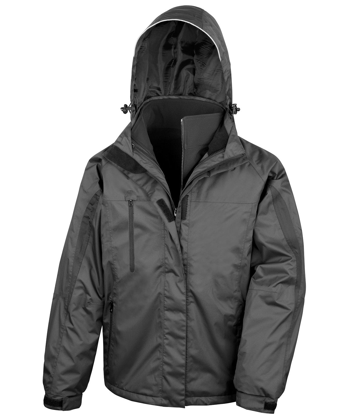 Result 3-in-1 journey jacket with softshell inner R400M