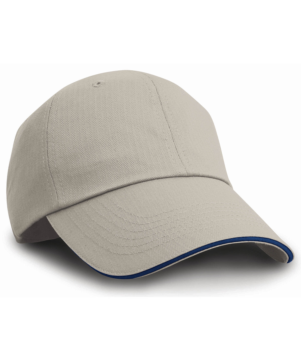 Result Herringbone cap with sandwich peak RC38X