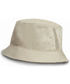 Result Deluxe washed cotton bucket hat with side mesh panels RC45X