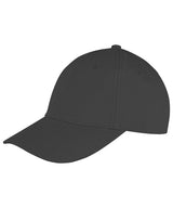 Result Memphis 6-panel brushed cotton low profile cap RC81X