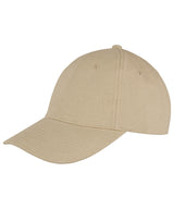 Result Memphis 6-panel brushed cotton low profile cap RC81X