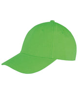Result Memphis 6-panel brushed cotton low profile cap RC81X