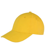 Result Memphis 6-panel brushed cotton low profile cap RC81X