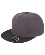 Result Bronx original flat peak snapback dual colour cap RC82X