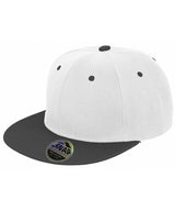 Result Bronx original flat peak snapback dual colour cap RC82X