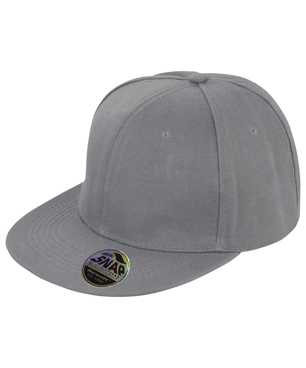 Result Bronx original flat peak snapback cap RC83X