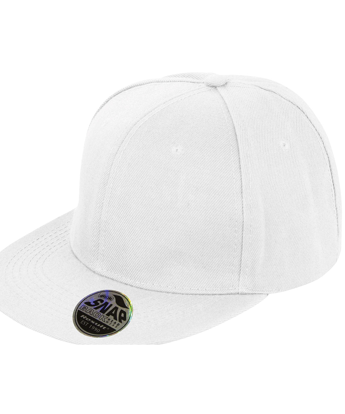 Result Bronx original flat peak snapback cap RC83X
