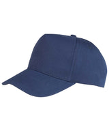 Result Boston 5-panel polycotton printer's cap RC84X