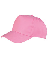 Result Boston 5-panel polycotton printer's cap RC84X
