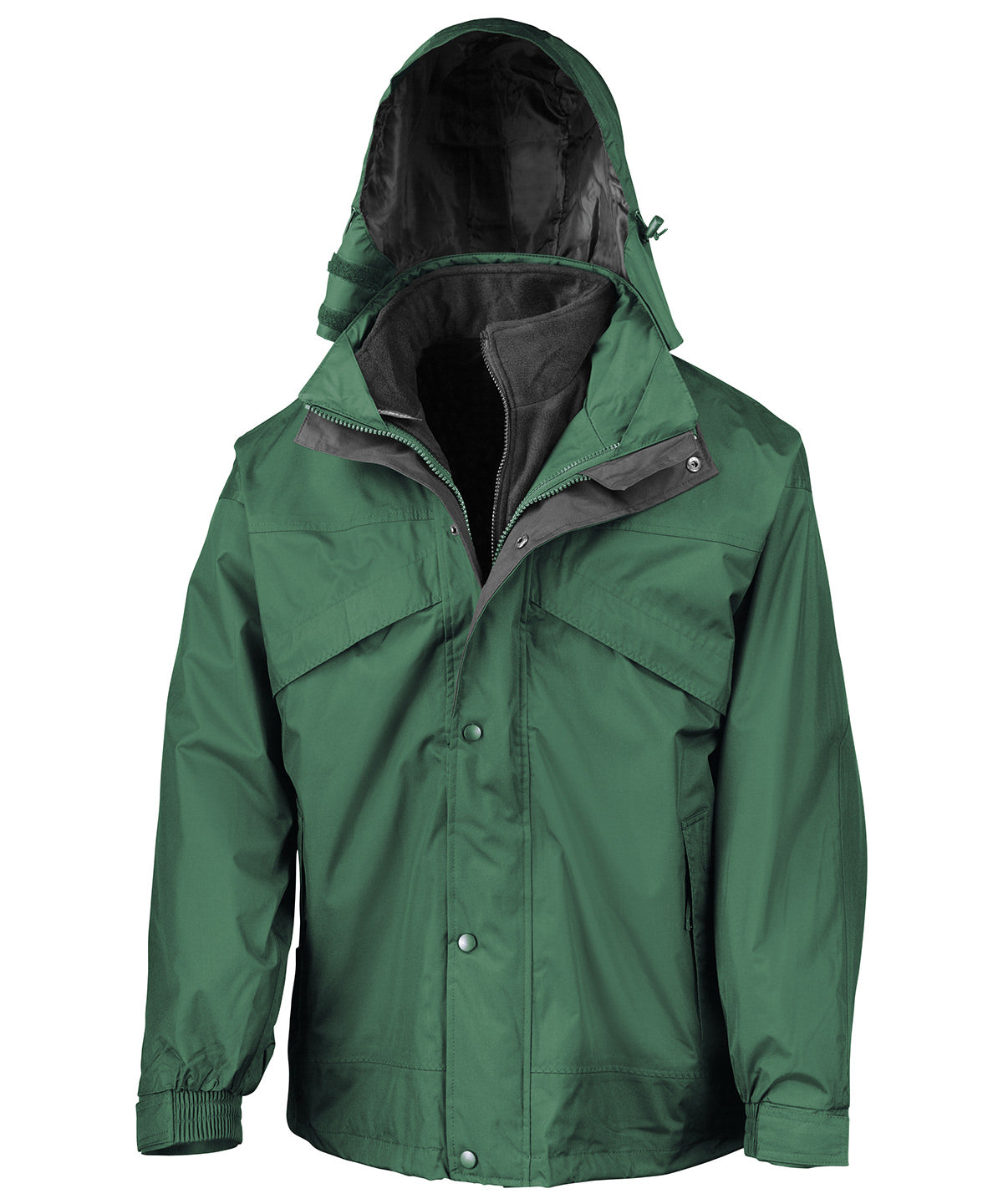 Result 3-in-1 zip and clip jacket RE68A