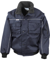 Result Work-Guard zip sleeve heavy-duty pilot jacket RE71A