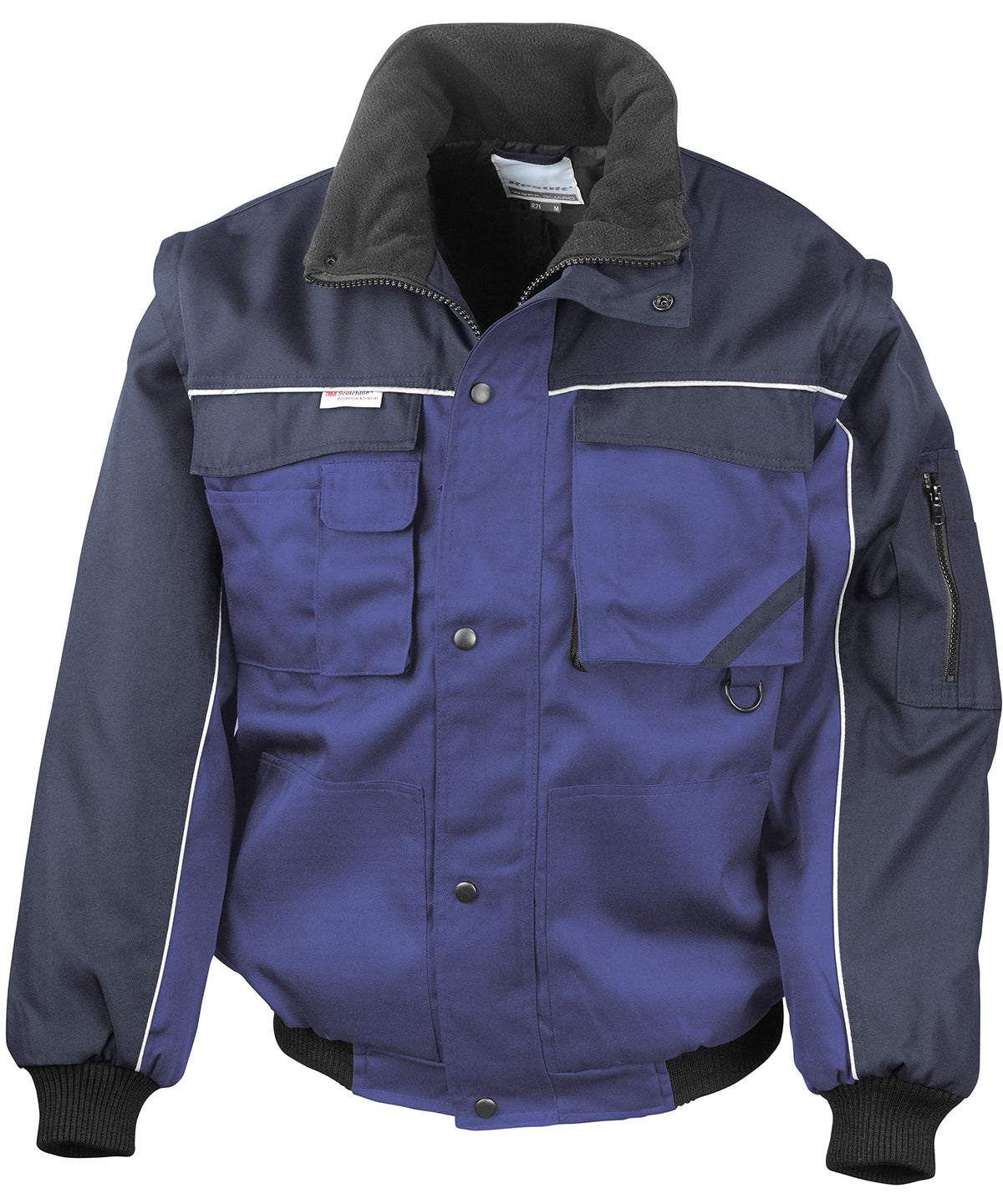 Result Work-Guard zip sleeve heavy-duty pilot jacket RE71A