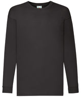 Fruit of the Loom Kids long sleeve valueweight T 61007