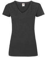 Fruit of the Loom Women's valueweight v-neck T 61398