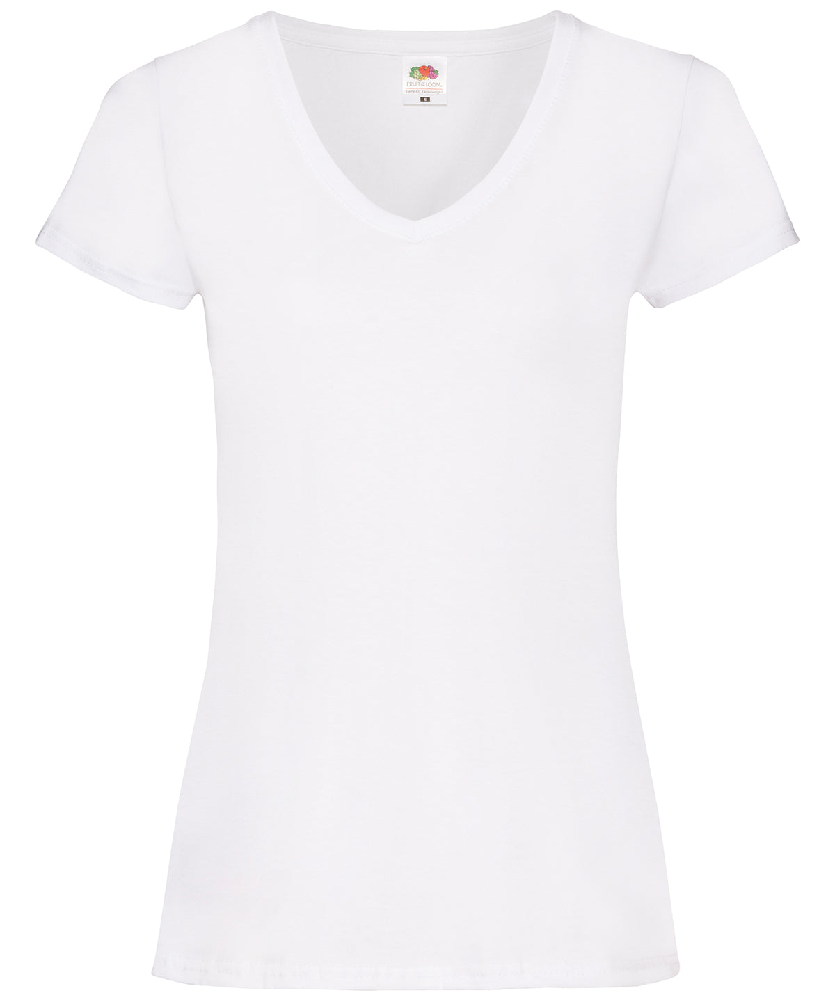 Fruit of the Loom Women's valueweight v-neck T 61398