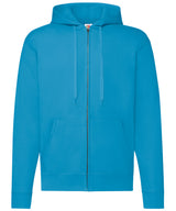 Fruit of the Loom Classic 80/20 hooded sweatshirt jacket 62062