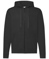Fruit of the Loom Classic 80/20 hooded sweatshirt jacket 62062