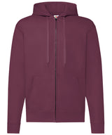 Fruit of the Loom Classic 80/20 hooded sweatshirt jacket 62062