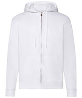 Fruit of the Loom Classic 80/20 hooded sweatshirt jacket 62062