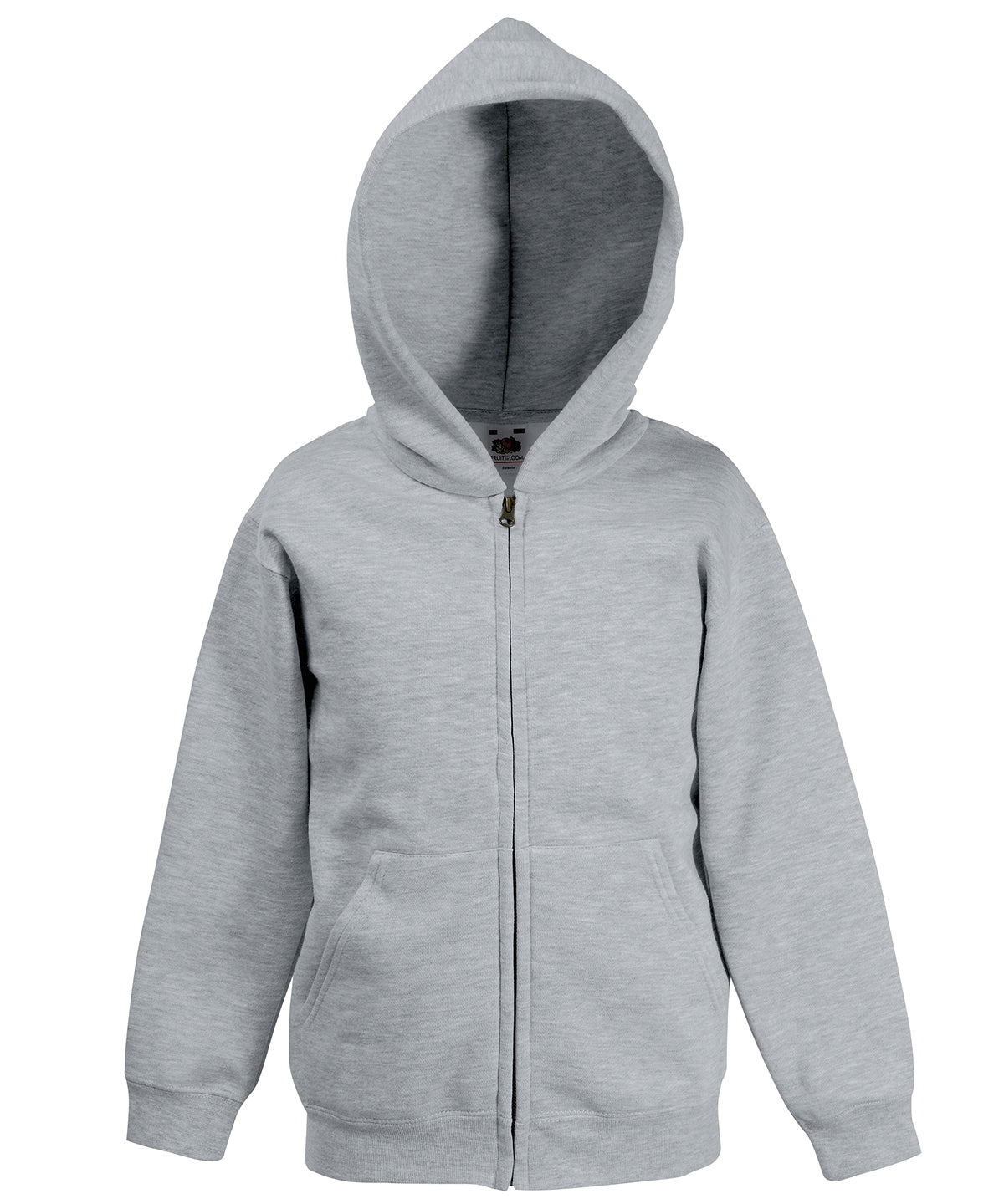Fruit of the Loom Kids classic hooded sweatshirt jacket 62045