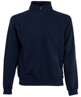 Fruit of the Loom Classic 80/20 zip neck sweatshirt 62114