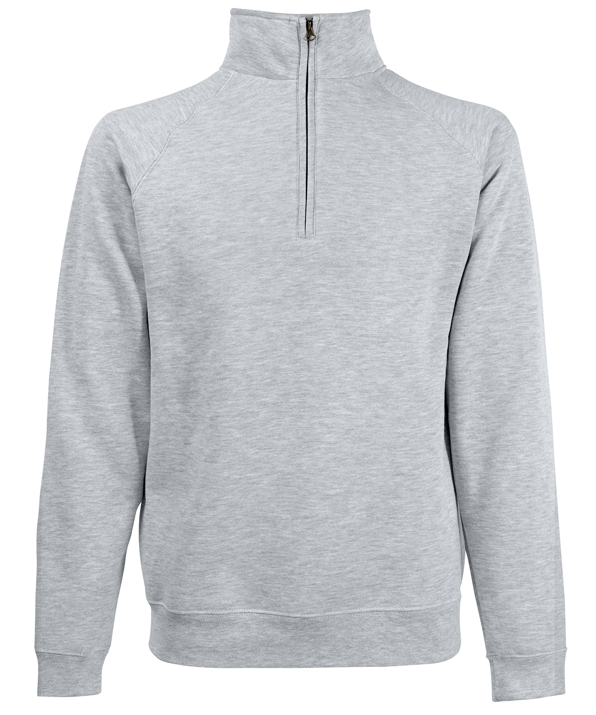 Fruit of the Loom Classic 80/20 zip neck sweatshirt 62114