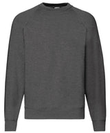 Fruit of the Loom Classic 80/20 raglan sweatshirt 62216