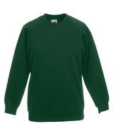 Fruit of the Loom Kids classic raglan sweatshirt 62039