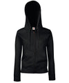 Fruit of the Loom Women's premium 70/30 hooded sweatshirt jacket 62118