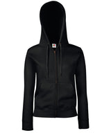 Fruit of the Loom Women's premium 70/30 hooded sweatshirt jacket 62118
