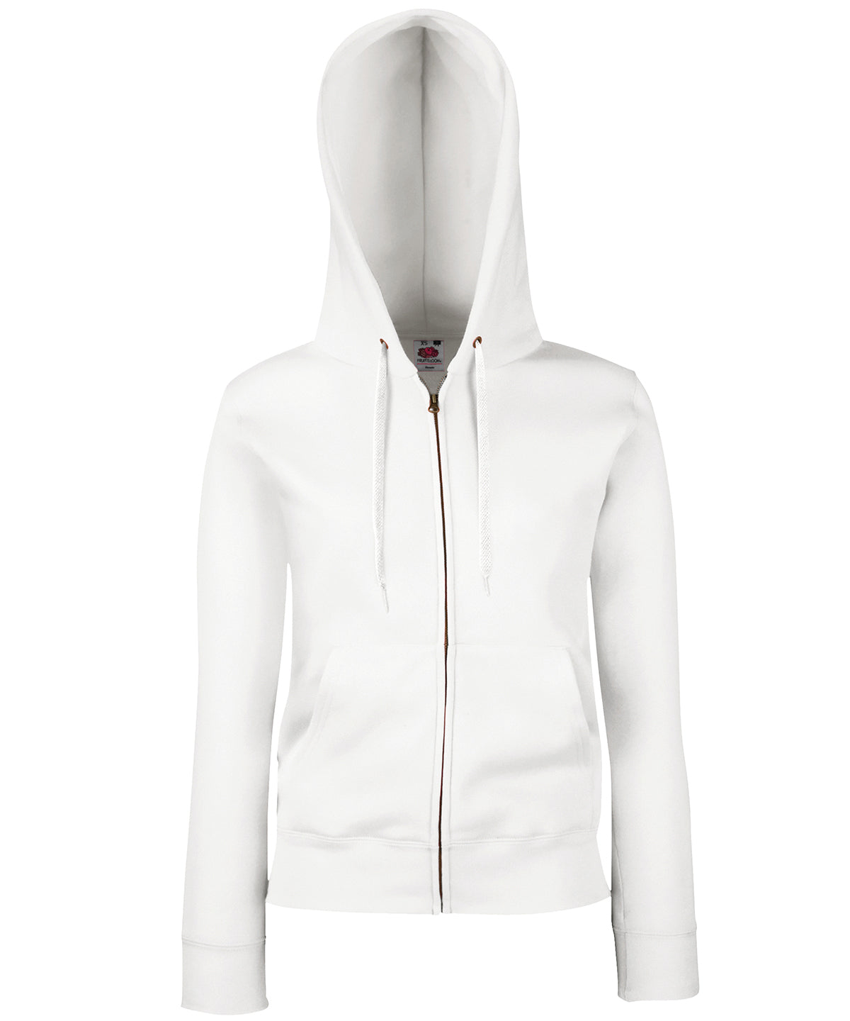 Fruit of the Loom Women's premium 70/30 hooded sweatshirt jacket 62118