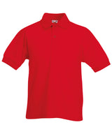 Fruit of the Loom Kids 65/35 piqué polo 63417