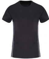 TriDri Women's TriDri contrast panel performance t-shirt TR048