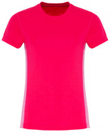 TriDri Women's TriDri contrast panel performance t-shirt TR048