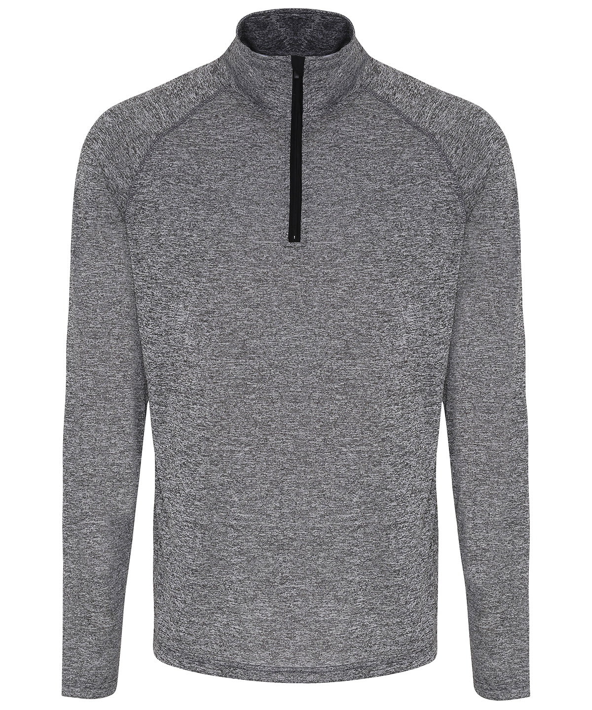 TriDri Men's TriDri long sleeve performance ¼ zip top TR110