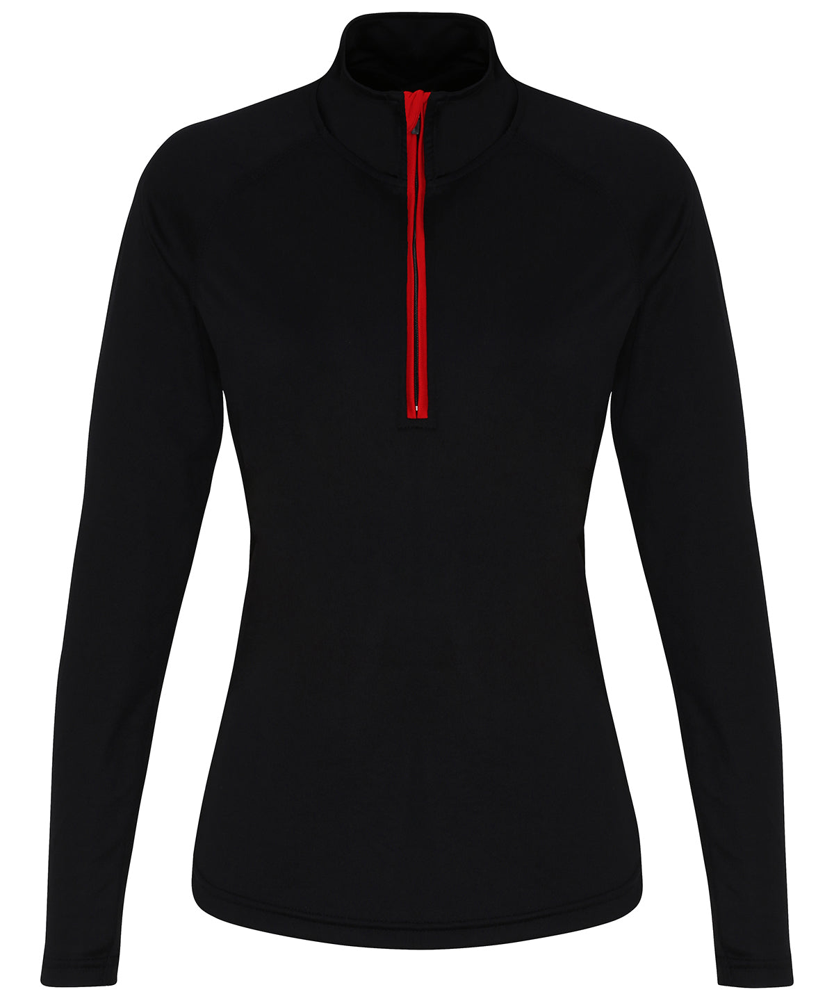 TriDri Women's TriDri long sleeve performance ¼ zip TR120