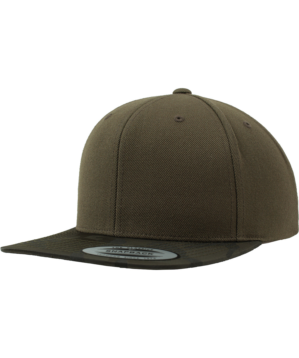 Flexfit by Yupoong Camo visor snapback (6089CV) YP025