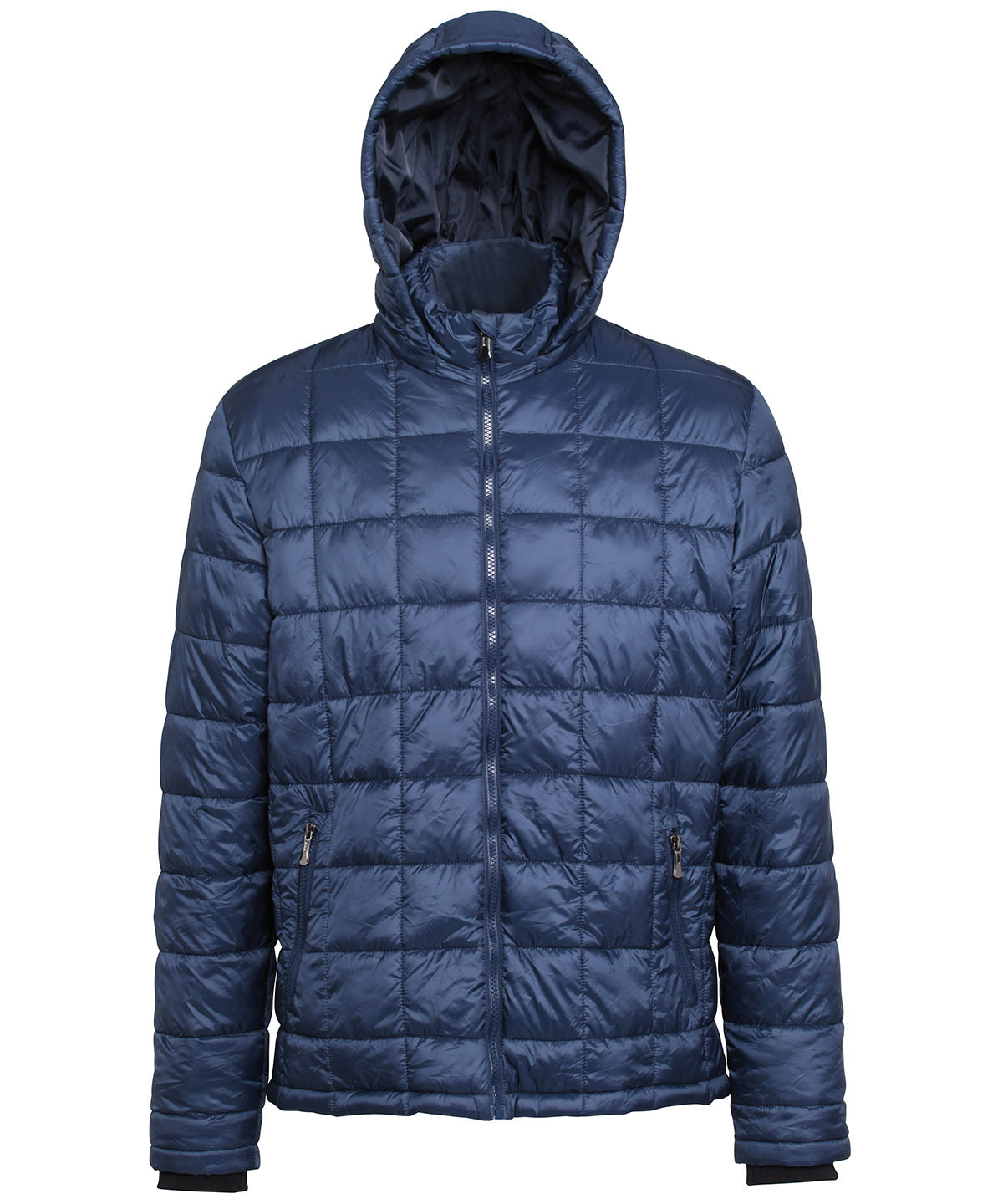 2786 - Box quilt hooded jacket
