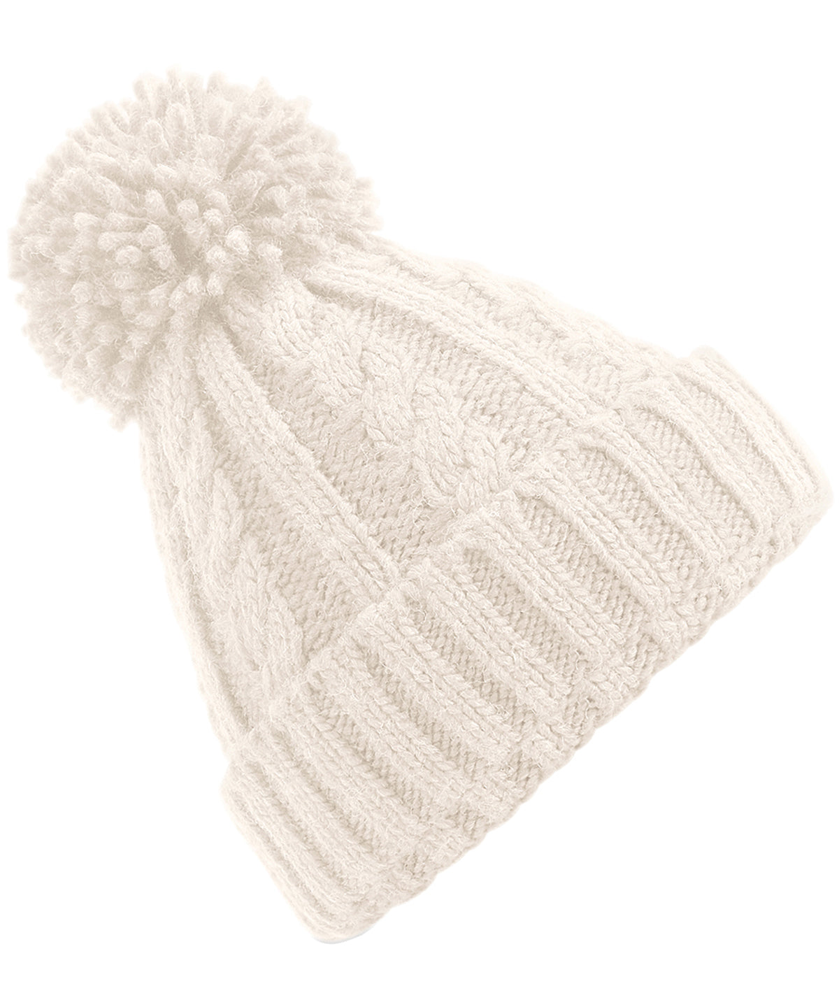 Beechfield Cable knit melange beanie BC480