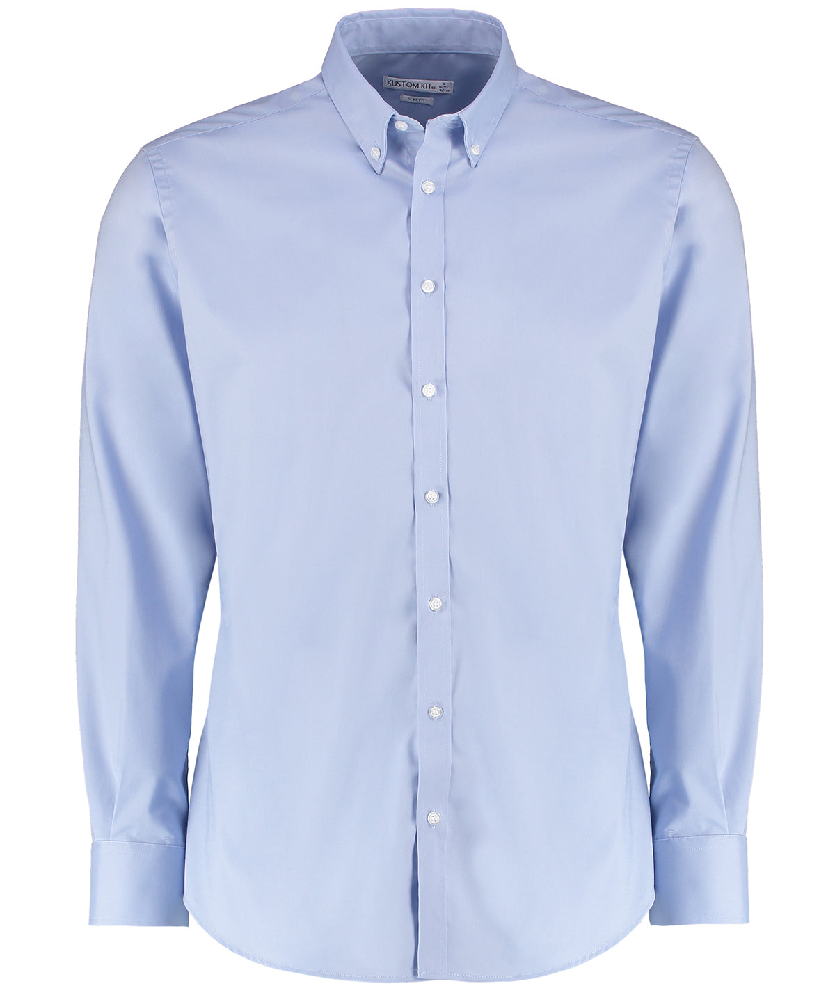 Kustom Kit Stretch Oxford shirt long-sleeved (slim fit) KK182
