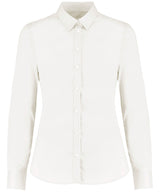 Kustom Kit Women's stretch Oxford shirt long-sleeved (tailored fit) KK782